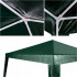 Cort pavilion de gradina, 250x250 cm, impermeabil cu rezistenta UV, verde [5]