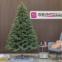 Brad artificial Christmas Deluxe by Sersimo, Alaska, verde, mix 2D+3D, 230 cm Brad artificial Christmas Deluxe by Sersimo, Alaska, verde, mix 2D+3D, 230 cm