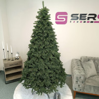 Brad artificial Christmas Deluxe by Sersimo, Canada verde, 3D, 210cm Brad artificial Christmas Deluxe by Sersimo, Canada verde, 3D, 210cm