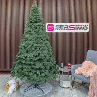 Brad artificial Christmas Deluxe by Sersimo, Canada verde, 3D, 230cm Brad artificial Christmas Deluxe by Sersimo, Canada verde, 3D, 230cm