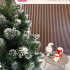 Brad artificial Christmas Deluxe by Sersimo, Crystal nins cu merisoare, 2D, 150cm [12]