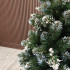 Brad artificial Christmas Deluxe by Sersimo, Crystal nins cu merisoare, 2D, 150cm [13]