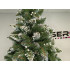 Brad artificial Christmas Deluxe by Sersimo, Crystal nins cu merisoare, 2D, 250cm [20]