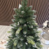 Brad artificial Christmas Deluxe by Sersimo, Diamant, 2D+3D, 150cm [20]