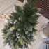 Brad artificial Christmas Deluxe by Sersimo, Diamant, 2D+3D, 150cm [8]