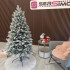 Brad artificial Christmas Deluxe by Sersimo, Global nins, mix 2D+3D, 150cm [12]