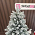 Brad artificial Christmas Deluxe by Sersimo, Global nins, mix 2D+3D, 150cm [4]