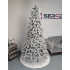 Brad artificial Christmas Deluxe by Sersimo, Global nins, mix 2D+3D, 230cm [14]