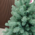 Brad artificial Christmas Deluxe by Sersimo, Kovalivska argintiu, 3D, 150 cm [12]