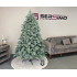 Brad artificial Christmas Deluxe by Sersimo, Kovalivska argintiu, 3D, 210 cm [13]
