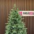 Brad artificial Sersimo, Scandinavia, verde cu varfuri argintii, integral 3D, 230 cm [4]