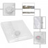 Set 12 saci de vidat haine, 4 dimensiuni diferite, transparent [13]