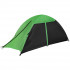Cort camping 2 persoane, cu plasa anti-insecte, impermeabil 1000 mm, 260x120x100 cm, verde [5]