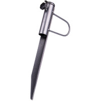 Suport metalic pentru umbrela de plaja sau gradina, cu infigere in sol, diametru tije 25–35 mm, 42 cm Suport metalic pentru umbrela de plaja sau gradina, cu infigere in sol, diametru tije 25–35 mm, 42 cm