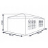 Cort pavilion 6x3m pentru gradina sau evenimente, cu 6 pereti laterali, alb [4]