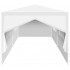 Cort pavilion 6x3m pentru gradina sau evenimente, cu 6 pereti laterali, alb [6]