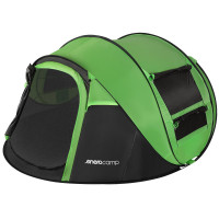 Cort autoexpandabil 4 persoane, 4 ferestre, 2 usi, impermeabil 1000 mm, 280x210x115 cm, verde-negru Cort autoexpandabil 4 persoane, 4 ferestre, 2 usi, impermeabil 1000 mm, 280x210x115 cm, verde-negru