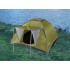 Cort camping 4 persoane, impermeabil 3000 mm, 200x200x115 cm, plasa insecte, verde [2]