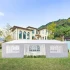 Cort pavilion 9x3m pentru gradina sau evenimente, cu 8 pereti laterali, alb [2]