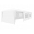 Cort pavilion 9x3m pentru gradina sau evenimente, cu 8 pereti laterali, alb [6]