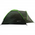 Cort camping 2 persoane cu veranda, impermeabil 3000 mm, 275x150x105 cm, verde [3]