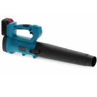 Suflanta frunze cu acumulator 1500 W, 2 baterii 4Ah, rotatie 17000 rpm, viteza aer 160 km/h, incarcator inclus