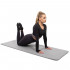 Saltea fitness/yoga/pilates, spuma NBR, 183x61x1.5 cm, gri [11]