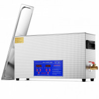 Aparat de curatat cu ultrasunete, Capacitate 10 l, 300W, frecventa ultra-înalta 40 kHz, Cosuri si camera interioare, Inox, 0 la 80°C Aparat de curatat cu ultrasunete, Capacitate 10 l, 300W, frecventa ultra-înalta 40 kHz, Cosuri si camera interioare, Inox, 0 la 80°C