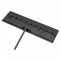 Arzator incastrabil, Bioetanol, 606 x 150 x 75 mm, Otel, Negru, pentru Interior/Exterior Arzator incastrabil, Bioetanol, 606 x 150 x 75 mm, Otel, Negru, pentru Interior/Exterior