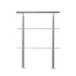 Balustrada inox, 1-2 trepte Vivatechnix, 800 x 104 x 1060 mm, Unghi reglabil 0Â° - 45Â°, accesorii prindere [2]