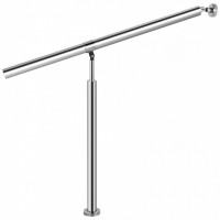 Balustrada inox, 1-2 trepte Vivatechnix, Inaltime 114 cm, lungime 80 cm, pozitii reglabile Balustrada inox, 1-2 trepte Vivatechnix, Inaltime 114 cm, lungime 80 cm, pozitii reglabile