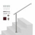 Balustrada inox, 2-3 trepte Vivatechnix, Inaltime 923 mm, lungime 835 mm, pozitii reglabile [6]