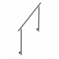 Balustrada inox, 4-5 trepte Vivatechnix, Inaltime 1000 mm, lungime 1500 mm, pozitii reglabile, Montaj lateral Balustrada inox, 4-5 trepte Vivatechnix, Inaltime 1000 mm, lungime 1500 mm, pozitii reglabile, Montaj lateral