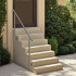 Balustrada inox, 4-5 trepte Vivatechnix, Inaltime 1000 mm, lungime 1500 mm, pozitii reglabile, Montaj lateral [4]