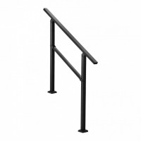 Balustrada otel carbon, Vivatechnix 2-3 trepte, Teava patrata, Negru Mat, lungime 103 cm, pozitii reglabile Balustrada otel carbon, Vivatechnix 2-3 trepte, Teava patrata, Negru Mat, lungime 103 cm, pozitii reglabile