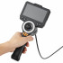 Camera endoscop cu ecran articulat 360Â°, 4 directii, Zoom 8X, ecran IPS HD de 4.5