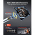 Camera endoscop cu ecran articulat 360Â°, 4 directii, Zoom 8X, ecran IPS HD de 4.5