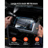 Camera endoscop cu triplu obiectiv si lumina led, Zoom 8X, ecran IPS HD 4.5