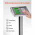 Cantar electronic cu platforma, Capacitate 300 kg, Afisaj LED, Precizie 50g, Dimensiune 670 x 400 x 840 mm, Pliabil [5]