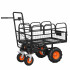Carucior electric 500 W, 4 x Roti, 36 V, 432 Wh, Capacitate max 300 kg, Basculabil [3]