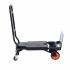 Carucior marfa 2 in 1, Capacitate max 136 kg, Greutate 8.8 Kg, Aluminiu, Pliabil, Negru [2]