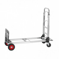 Carucior marfa 2 in 1, Capacitate max 181 kg, Greutate 8 Kg, Aluminiu, Pliabil, 384 x 1075 x 867 mm Carucior marfa 2 in 1, Capacitate max 181 kg, Greutate 8 Kg, Aluminiu, Pliabil, 384 x 1075 x 867 mm