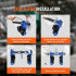 Carucior pentru palan, Capacitate 2000 kg, latime lucru 63.5-177.8 mm [5]
