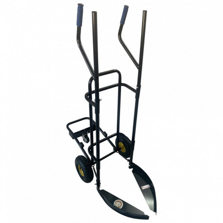Carucior pentru transportul anvelopelor Vivatechnix VMD-1017, maxim 150kG, negru [1]