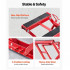 Cric hidraulic pentru motociclete, capacitate max 680 kg, Inaltime 115-385 mm, fixare chingi cu clichet [6]