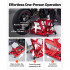 Cric hidraulic pentru motociclete, capacitate max 680 kg, Inaltime 115-385 mm, fixare chingi cu clichet [8]