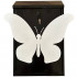 Cutie postala Vivatechnix Butterfly KRO-1228, otel, 400x250x100mm, Negru/Alb, 2 chei [3]