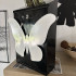 Cutie postala Vivatechnix Butterfly KRO-1228, otel, 400x250x100mm, Negru/Alb, 2 chei [6]