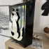 Cutie postala Vivatechnix Cat&Dog KRO-1240, otel, 400x250x100mm, Negru/Alb, 2 chei [4]