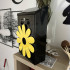 Cutie postala Vivatechnix Flower KRO-1229, otel, 400x250x100mm, Negru/Galben, 2 chei [3]